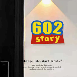 Toy Story Customised Light Luxury House Numbers