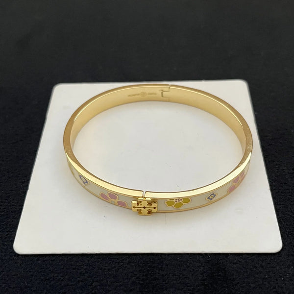 T-Luxe Botanical Glaze Openable Bangle