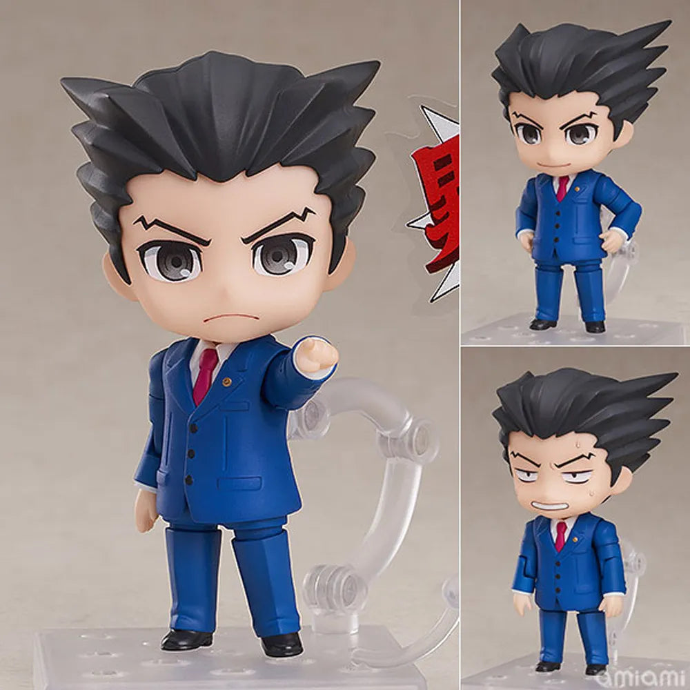 Nendoroid 1761 & 1762 Phoenix Wright & Miles Edgeworth Figures