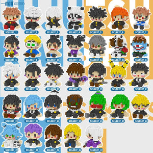 Jujutsu Kaisen Cursed Domain 3D Chibi Micro Blocks