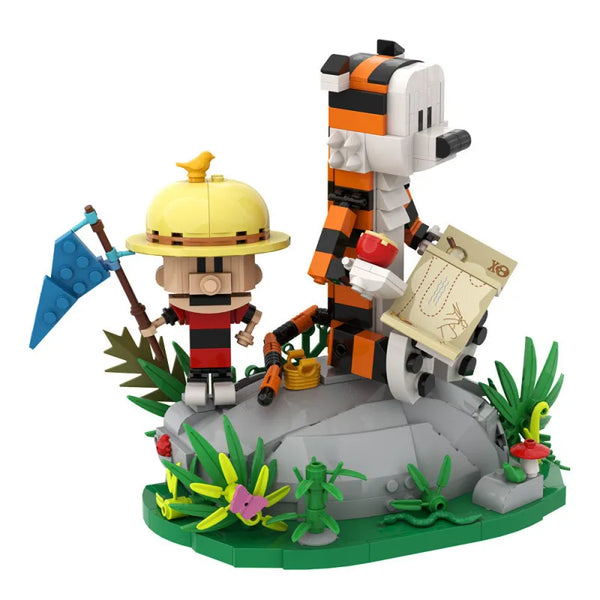 MOC A1794 Calvin and Hobbes Exploration Building Blocks