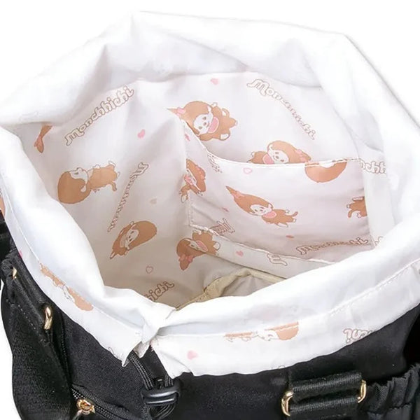 Monchhichi Embroidered Casual Backpack