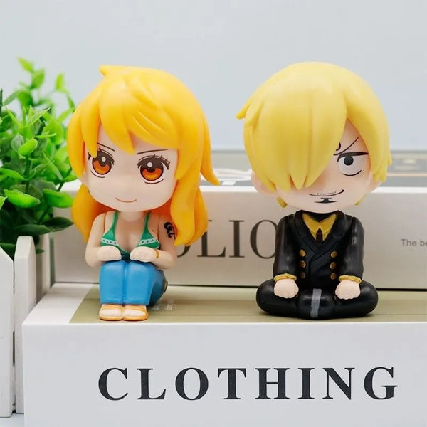 One Piece Look Up Chibi Figurines (Set of 4)