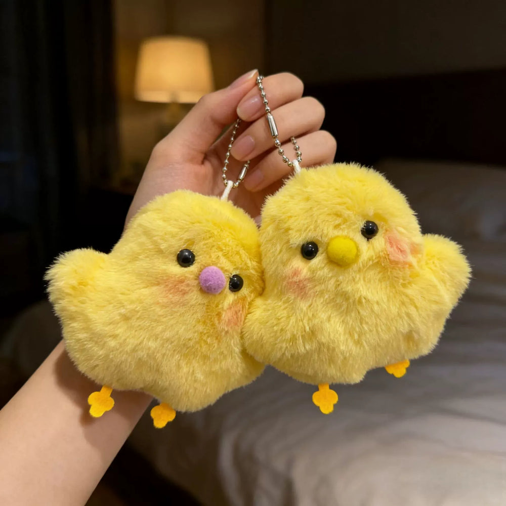 Tiny Chirp Chick Plush Keychain