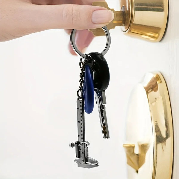 Dadcore Mini Vernier Caliper Keychain