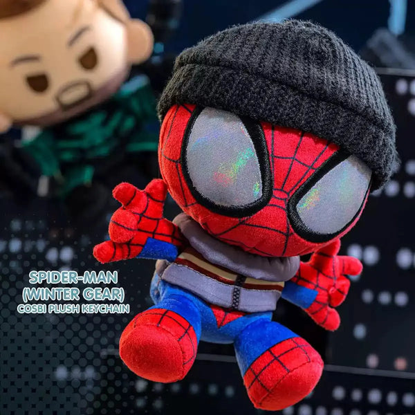 Hot Toys Cosbi Spiderman Brand New Day Plush Keychain