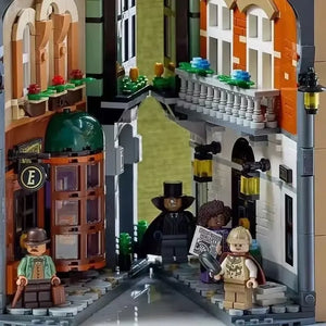 Ideas Sherlock Holmes Book Nook Kit Building Blocks (1359 Pcs)