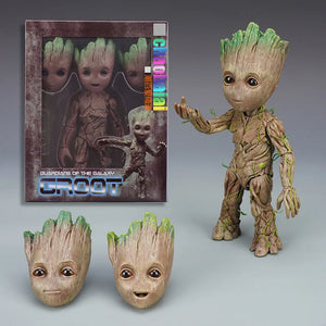 Cosmos Guardian Groot Face Changing Figure (26 cm)