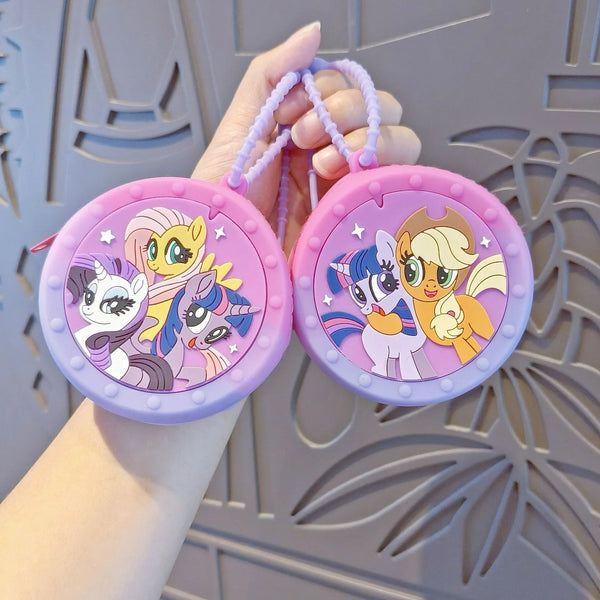 My Little Pony Round Silicone Coin Purse