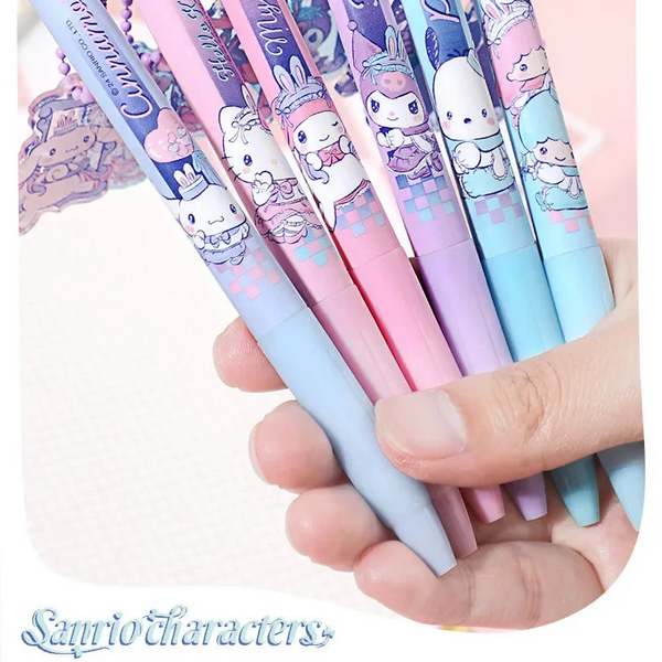 Sanrio Charm-Top Push-Button Gel Pen