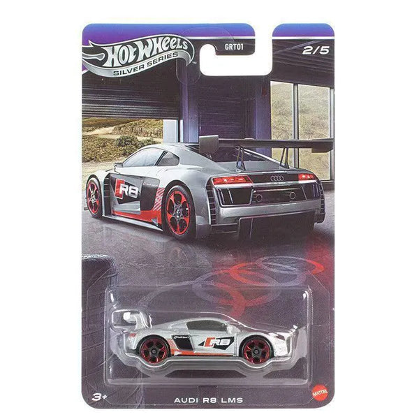 Hot Wheels Premium Silver Audi Series