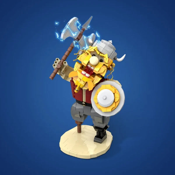 HTTYD MOC-198104 Viking Berserker Building Blocks