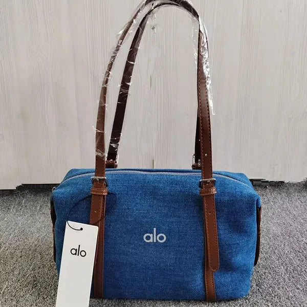 Alo Denim Feels Carryall Handbag