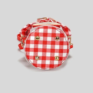 Berry-Sweet Strawberry Jam Jar Crossbody Bag