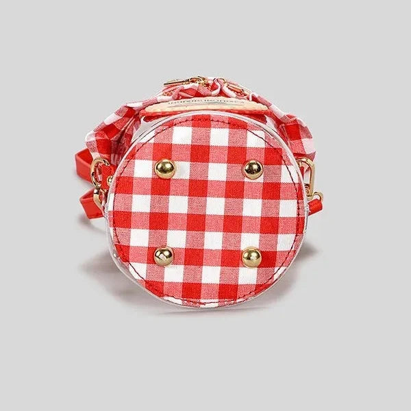 Berry-Sweet Strawberry Jam Jar Crossbody Bag