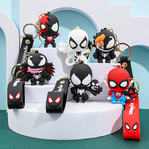 Iconic Venom x Spiderman 3D Keychain