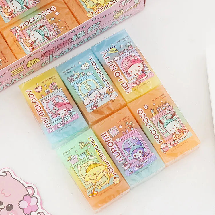 Sanrio Jelly Three-Color Gradient Eraser