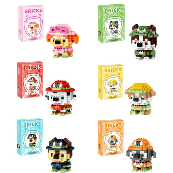Bricks Paw Patrol Building Blocks