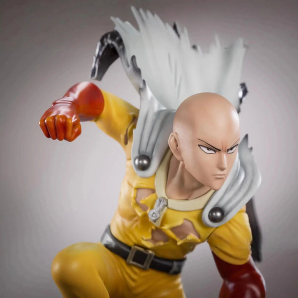 One-Punch Man Saitama Kneeling Pose Figure (24 cm)