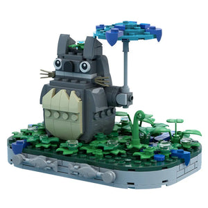MOC-61784 My Neighbor Totoro Rain Scene Building Blocks