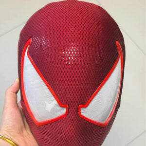 Spider-Man Miles Morales Classic Red-Rim Premium Mask