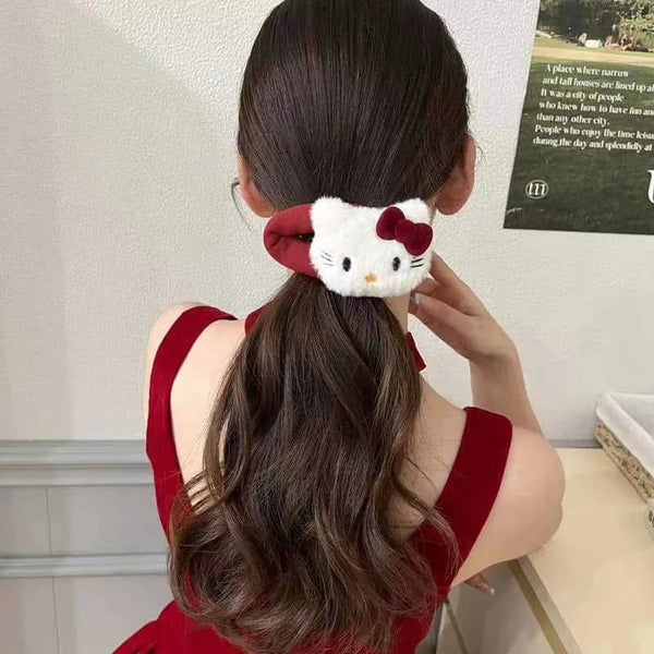 Hello Kitty Kawaii Classic Hair Band & Clip