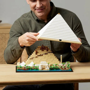 Great Pyramid of Giza Architecture Building Set (1476 Pcs)