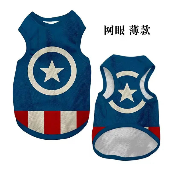 League of Superheroes Pet Vests