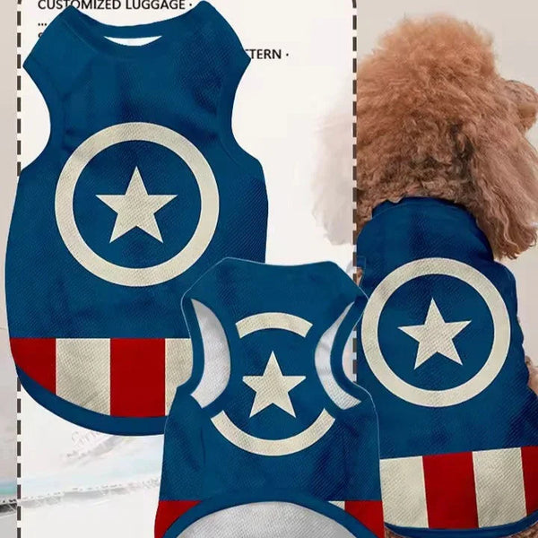 League of Superheroes Pet Vests