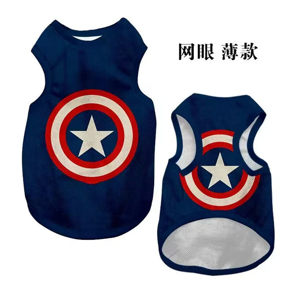 League of Superheroes Pet Vests