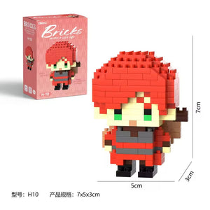 Bricks Anime Themed Micro Building Blocks