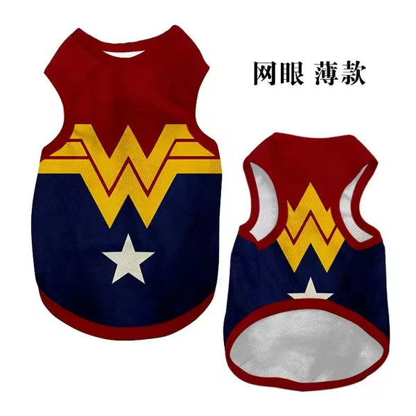 League of Superheroes Pet Vests