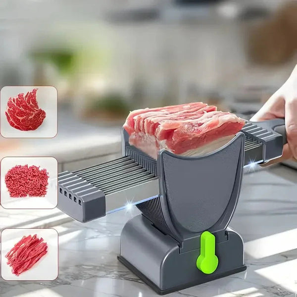 Precision Cut Manual Meat Slicer & Shredder
