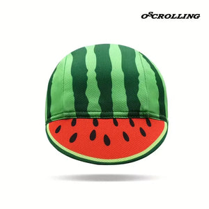 Oscrolling Vibrant Watermelon Cycling Cap