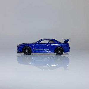 Hot Wheels 1:64 BNR34 Nissan Skyline GT-R