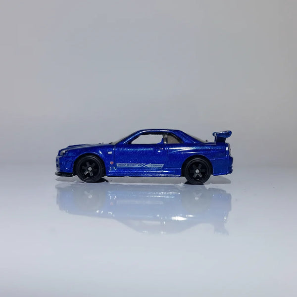Hot Wheels 1:64 BNR34 Nissan Skyline GT-R