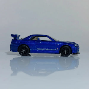 Hot Wheels 1:64 BNR34 Nissan Skyline GT-R