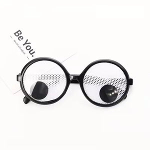 Googly Eyeballs Dizzying Novelty Glasses