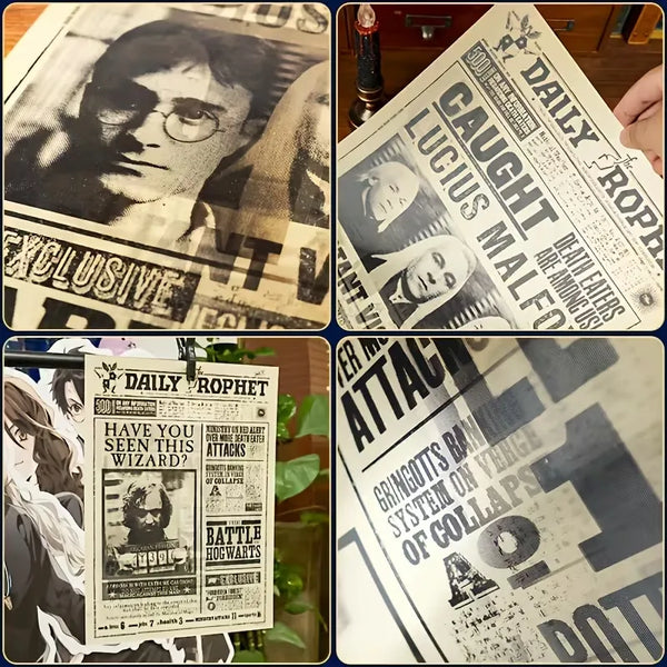 Harry Potter 3D Lenticular Newspaper Poster