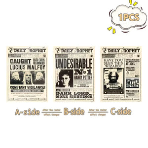 Harry Potter 3D Lenticular Newspaper Poster