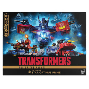 Transformers AoP Star Optimus Prime Leader Class Action Figure
