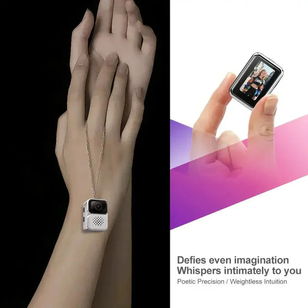 Mini Life Chrono-Capture Pendant Camera
