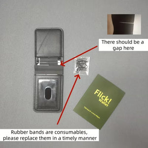 Quantum Magical Flick Wallet Illusion