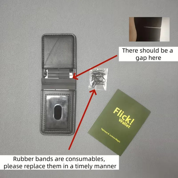 Quantum Magical Flick Wallet Illusion