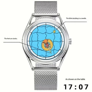 Lazy Afternoon Pool Floating Swimmer Novelty Watch