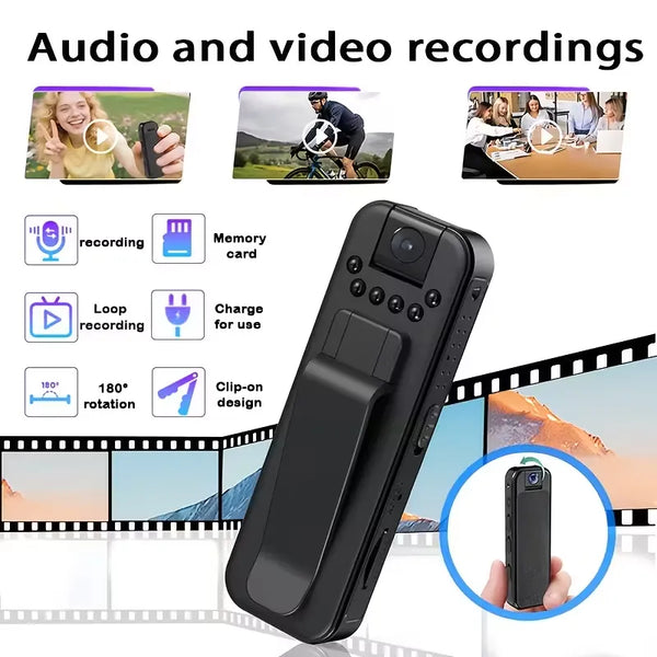 Stealth Ultra-Slim Clip-on Camera