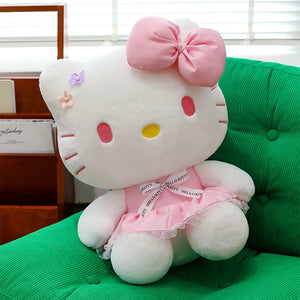 Hello Kitty Pastel Meadow Dress Plush