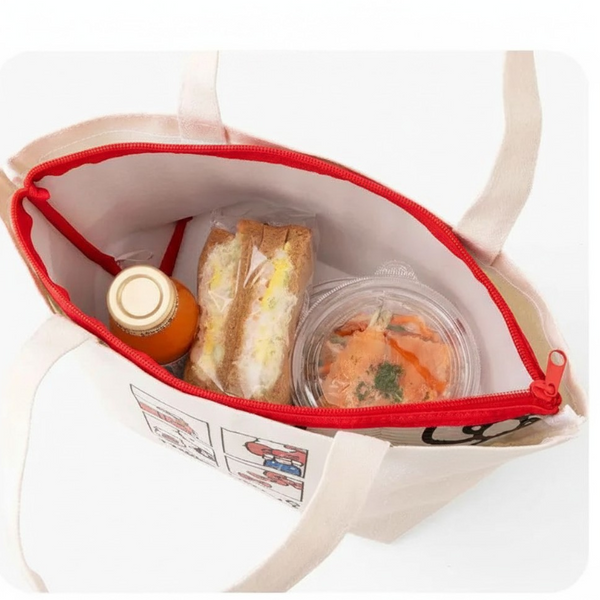 Hello Kitty Cute Cat Lunch Bag Two-Piece Set