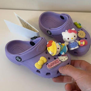 Hello Kitty Pastel Lavender Clogs
