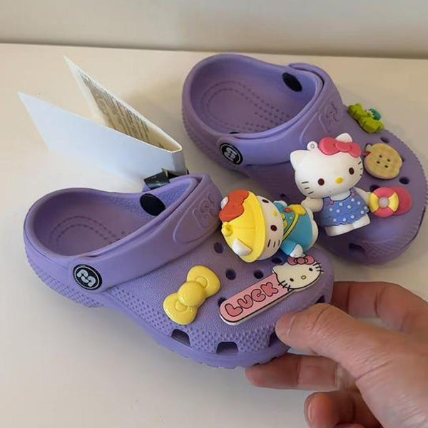 Hello Kitty Pastel Lavender Clogs
